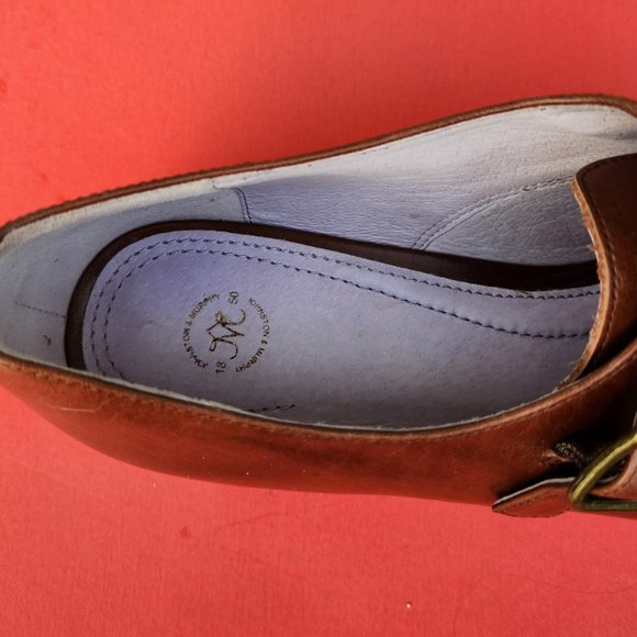 Johnston & Murphy 1850 Women's Brown Leather Shoes S 9M - Picture 5 of 8